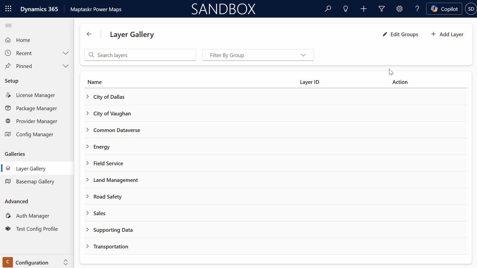 Create Layer Group