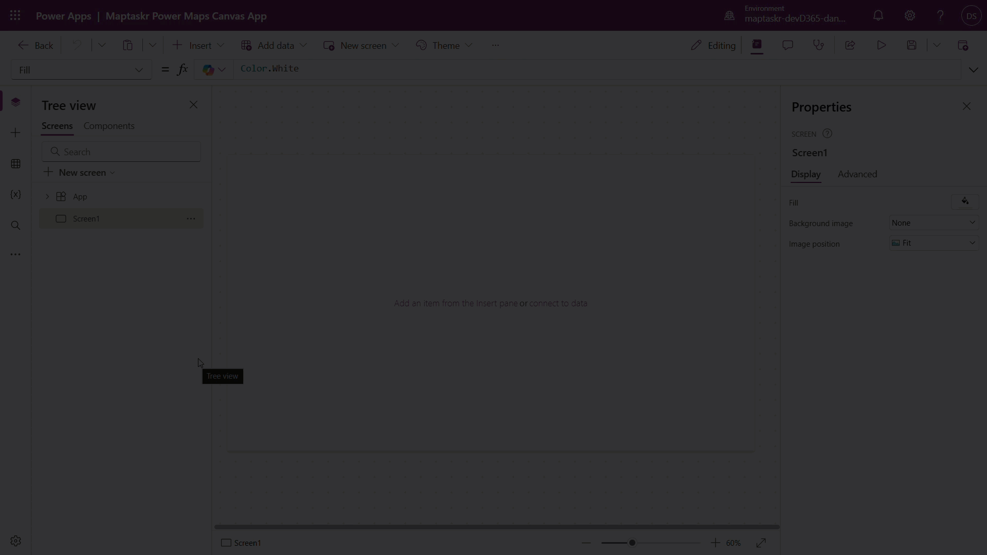 Attaching the Flow to the Canvas App