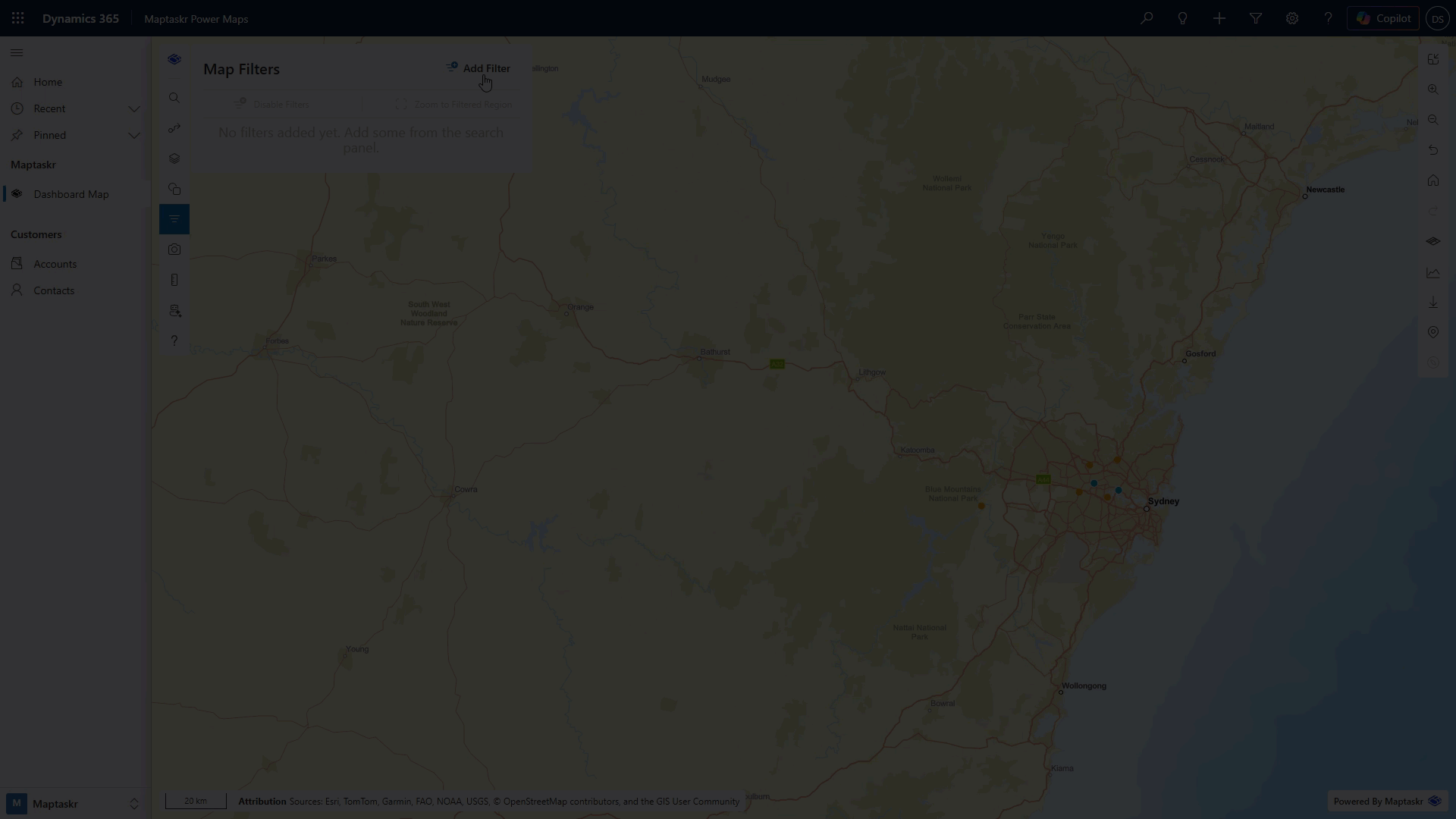 Filter Mode by point