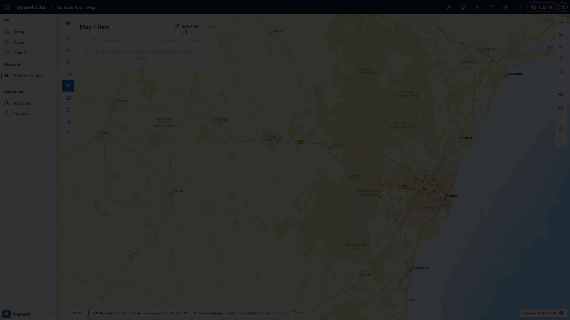 Filter Mode by point