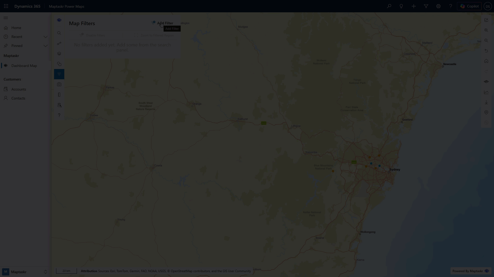 Filter Mode by point
