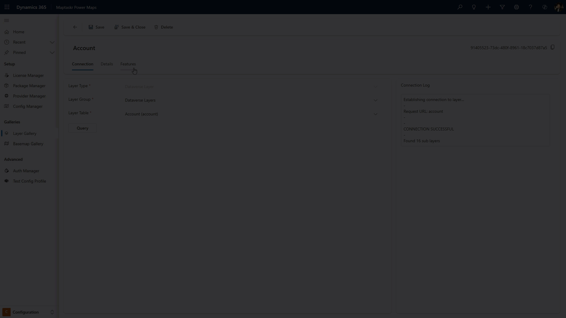 Layer Gallery filtering