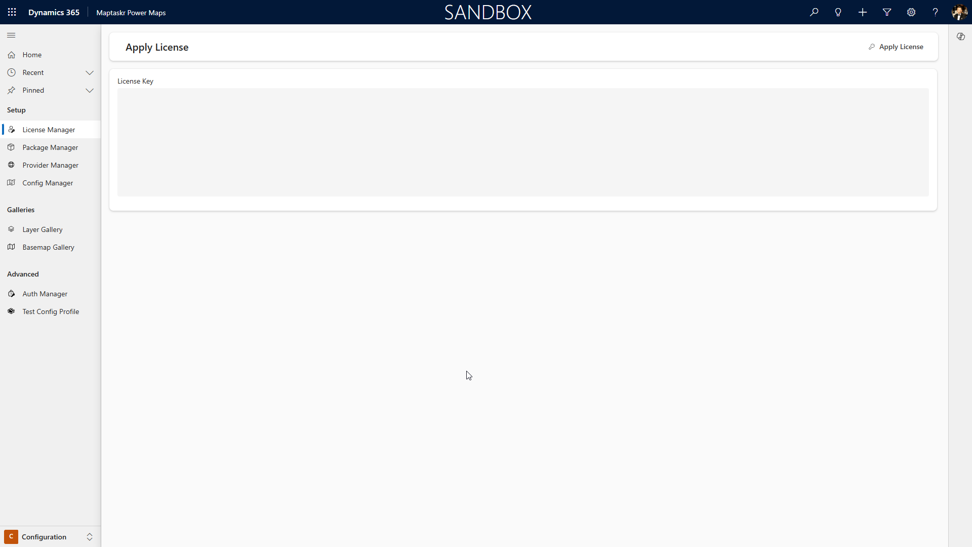License Manager - Register License