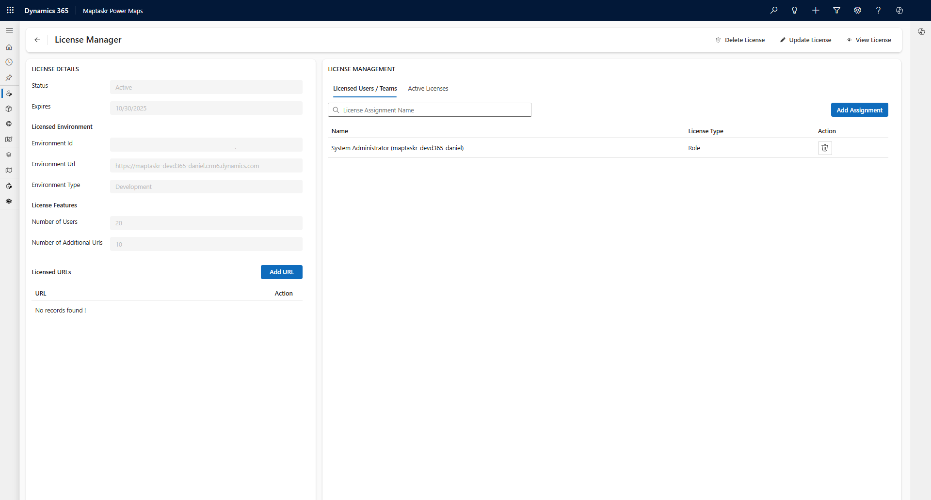 Config Manager Map View
