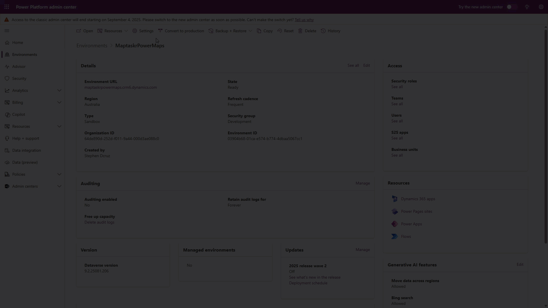 Power Platform Toggle Canvas Apps
