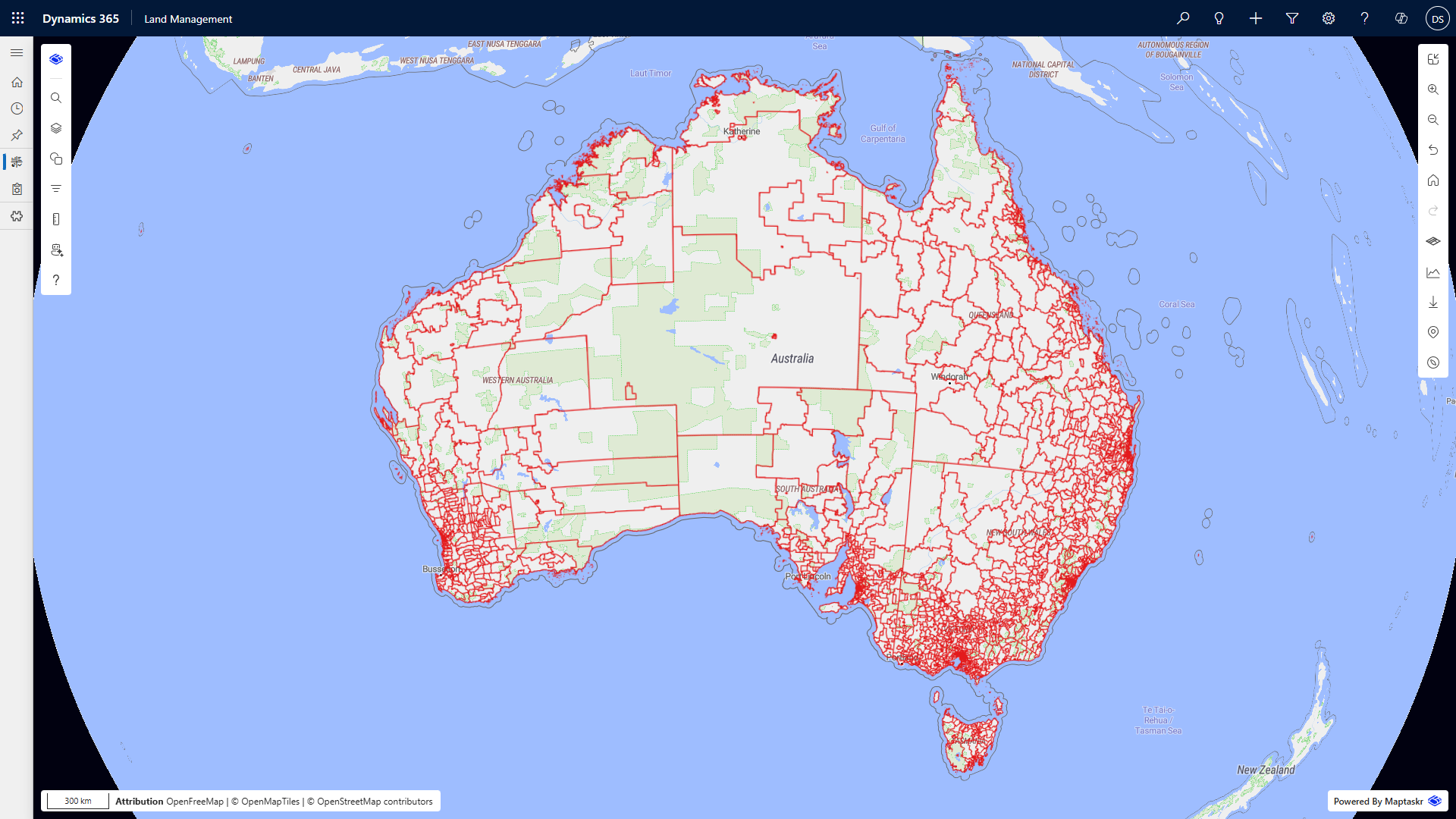 Territories ArcGIS Layer