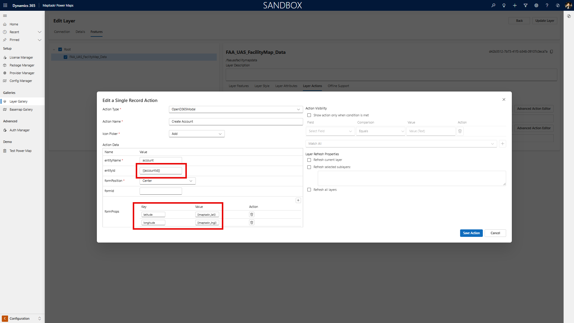 Dynamic Form Variables